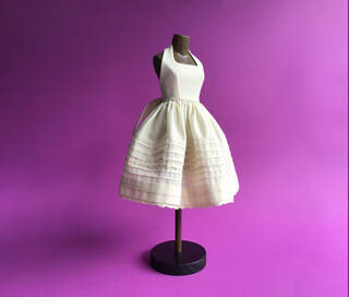 Couture Hand Sewing: Make a Dress in Quarter Scale (Tuesday AM) photo