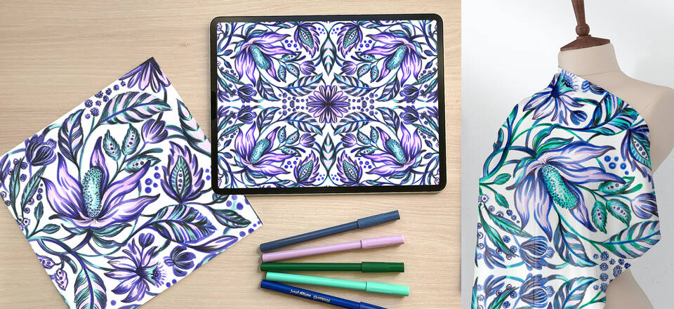 Digital Textile Design - V&A Academy Workshop at V&A South Kensington · V&A