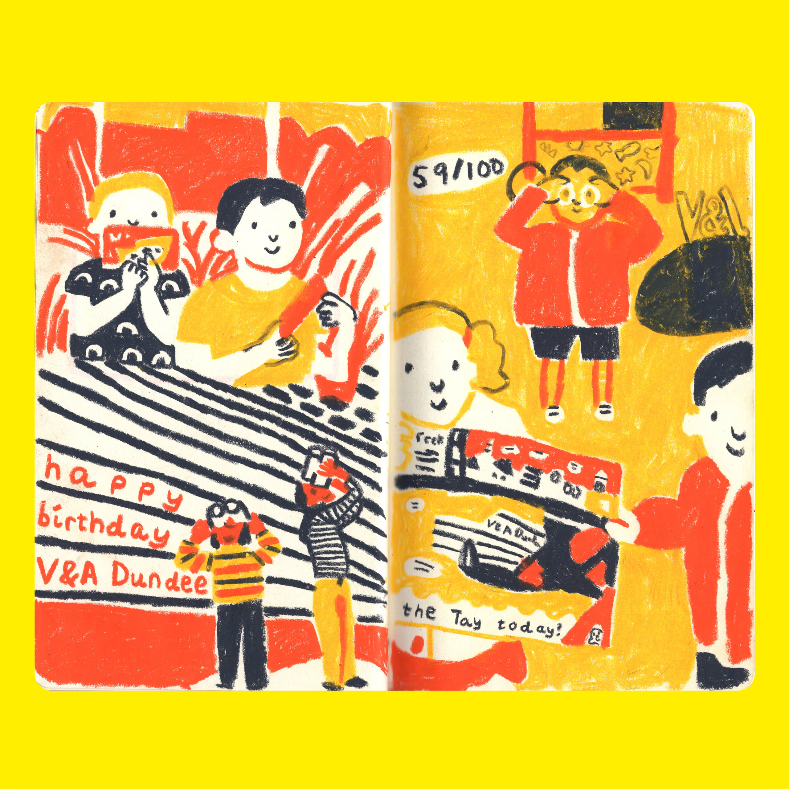 Upstart at V&A Dundee Bright and Bold Talk at V&A Dundee · V&A