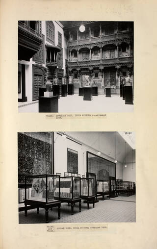 Photographs of the India Museum, 1936