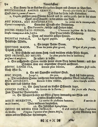 Book of emblems in Latin