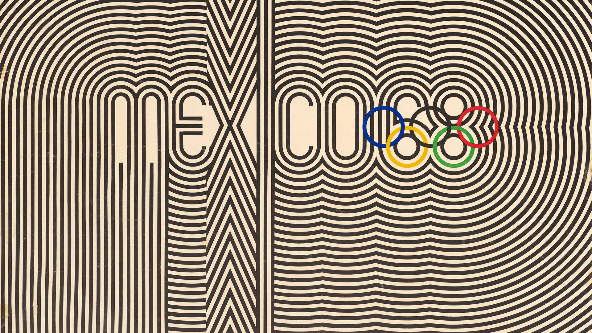Iconic design – the official poster for the Mexico 1968 Olympic Games · V&A