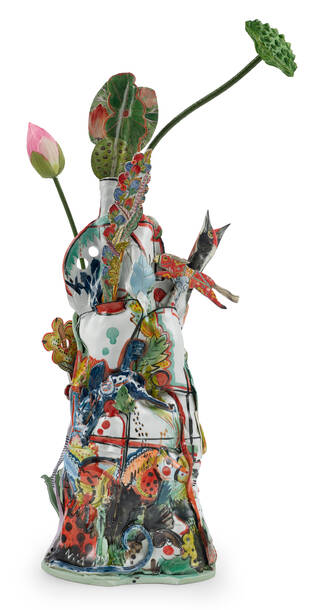 porcelain with painted decoration