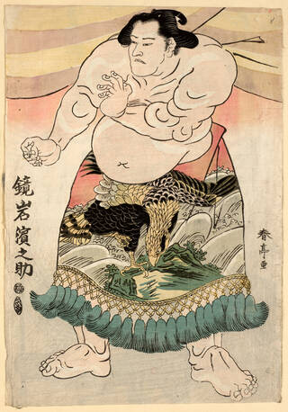 woodblock print