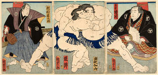 woodblock print