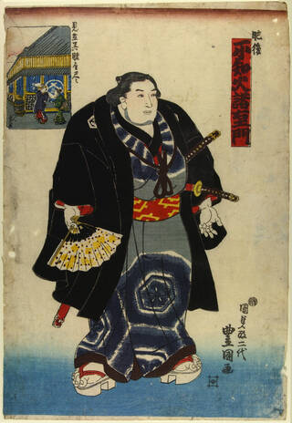 woodblock print