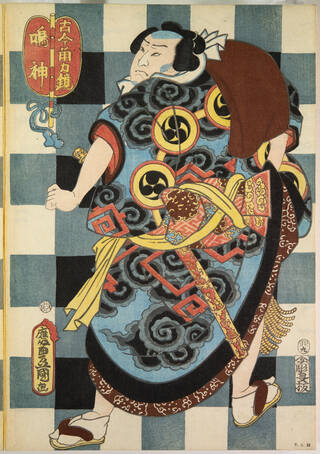woodblock print