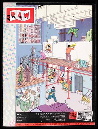 front cover of comic raw