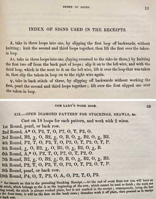 knitting instructions