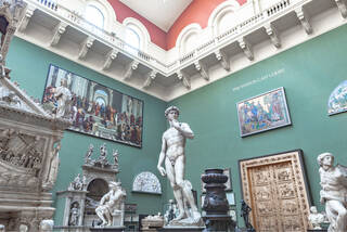 Photograph of the Cast Courts at the V&A South Kensington