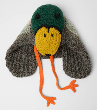 hat in shape of a duck