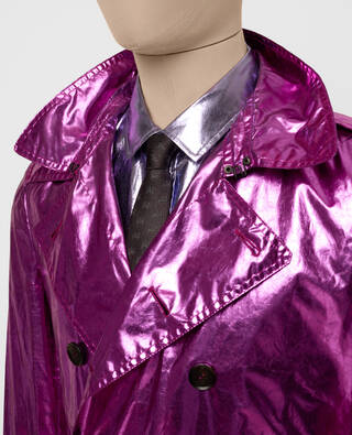 Detail of pink coat