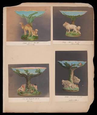 hand-drawn designs for compotes featuring animals