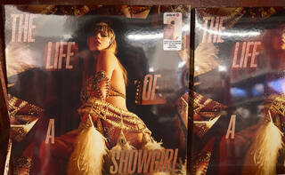 Taylor Swift album cover for Life of a Showgirl
