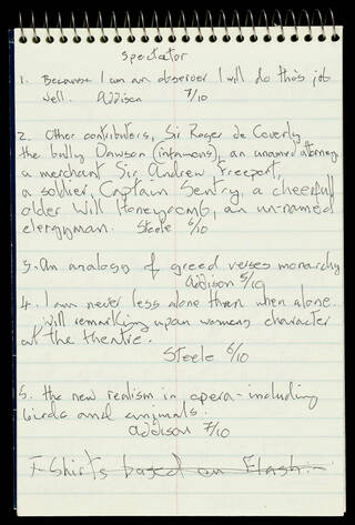 notes